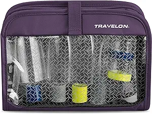 6. Travelon Transparent Toiletry Travel Bag